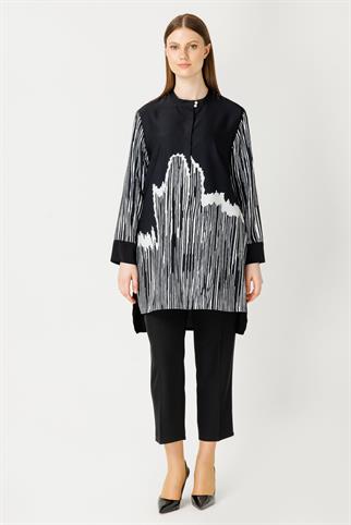 Müsemma Büyük Beden Asel Gömlek 24YGML-MUS0001