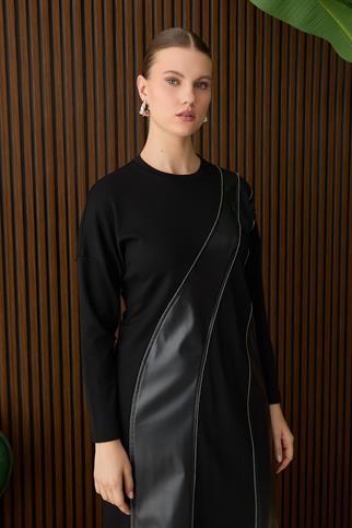 Müsemma Büyük Beden Ayşan Elbise 26KELB-MUS0007