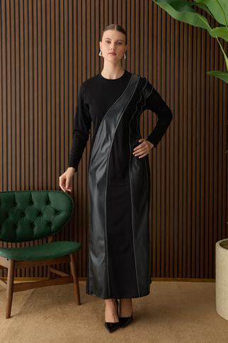 Müsemma Büyük Beden Ayşan Elbise 26KELB-MUS0007