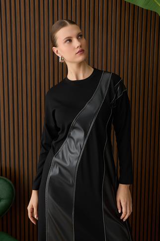 Müsemma Büyük Beden Ayşan Elbise 26KELB-MUS0007