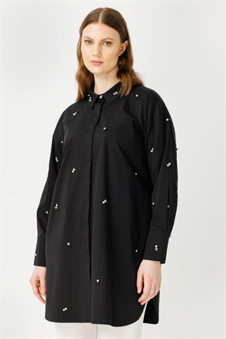 Müsemma Büyük Beden Belin Gömlek 24YGML-MUS0013