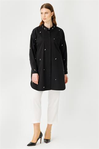 Müsemma Büyük Beden Belin Gömlek 24YGML-MUS0013