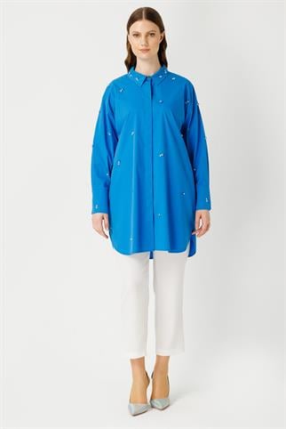 Müsemma Büyük Beden Belin Gömlek 24YGML-MUS0013