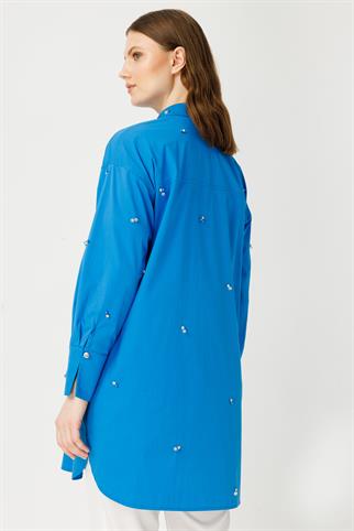Müsemma Büyük Beden Belin Gömlek 24YGML-MUS0013
