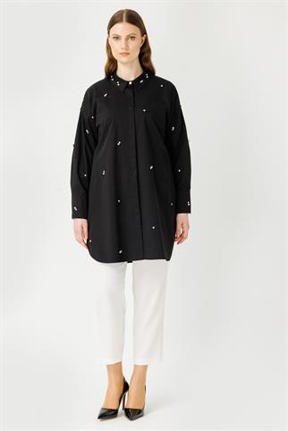 Müsemma Büyük Beden Belin Gömlek 24YGML-MUS0013