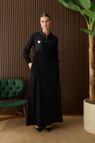 Müsemma Büyük Beden Beniz Elbise 26KELB-MUS0005