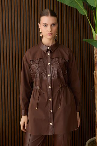 Müsemma Büyük Beden Beril Gömlek 26KGML-MUS0003