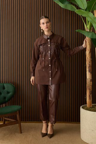 Müsemma Büyük Beden Beril Gömlek 26KGML-MUS0003