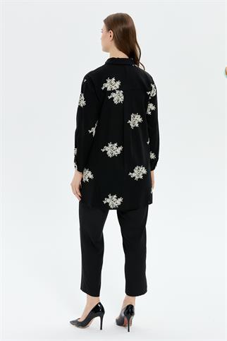 Müsemma Büyük Beden Bersu Gömlek 25YGML-MUS0006