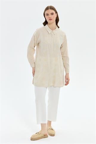 Müsemma Büyük Beden Bersu Gömlek 25YGML-MUS0006