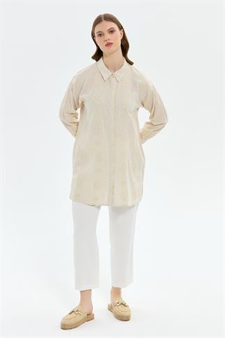 Müsemma Büyük Beden Bersu Gömlek 25YGML-MUS0006