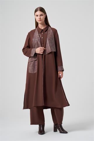 Müsemma Büyük Beden Bersu Hırka 25KHRK-MUS0002