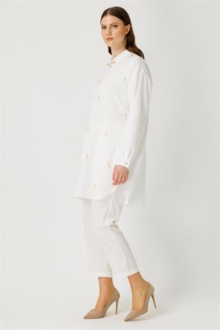 Müsemma Büyük Beden Bohem Gömlek 24YGML-MUS0014