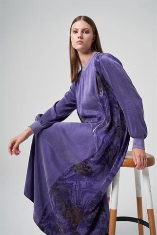 Müsemma Büyük Beden Buse Elbise 25KELB-MUS0004