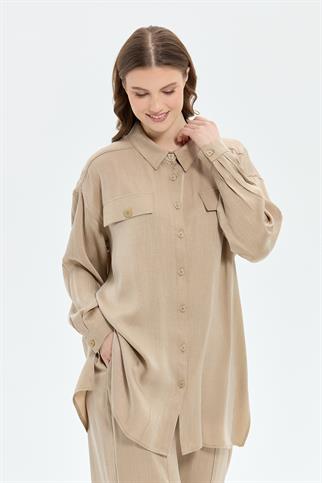 Müsemma Büyük Beden Çiğdem Takım 25YTKM-MUS0034