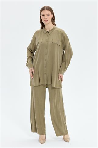 Müsemma Büyük Beden Çiğdem Takım 25YTKM-MUS0034