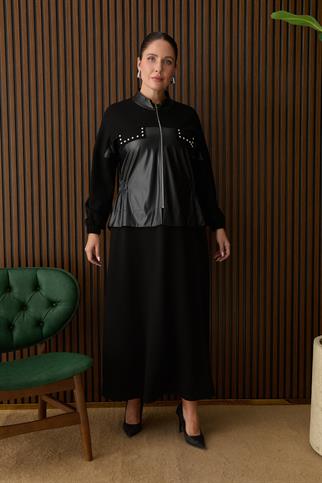 Müsemma Büyük Beden Dilay Elbise 26KELB-MUS0006