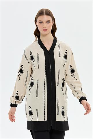 Müsemma Büyük Beden Dilek Hırka 25YHRK-MUS0006