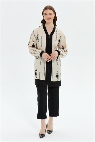 Müsemma Büyük Beden Dilek Hırka 25YHRK-MUS0006