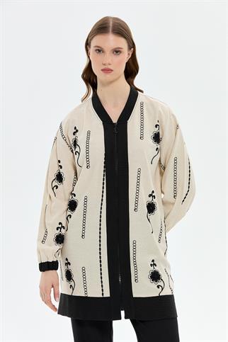 Müsemma Büyük Beden Dilek Hırka 25YHRK-MUS0006