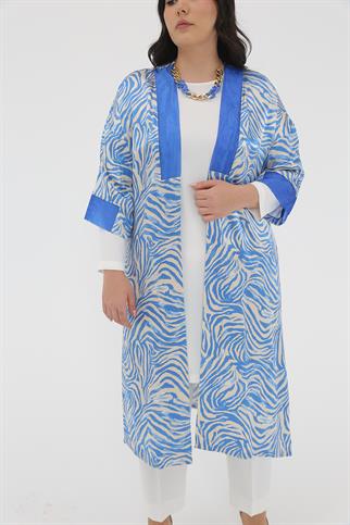 Müsemma Büyük Beden Dokuma Kumaş İç Tunik Uzun Kollu 2 li Necva Takım 23YTKM-MUS0017