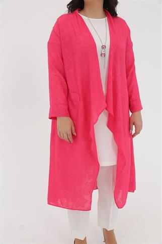 Müsemma Büyük Beden Dokuma Kumaş İç Tunik Uzun Kollu 2 li Talya Takım 23YTKM-MUS0036