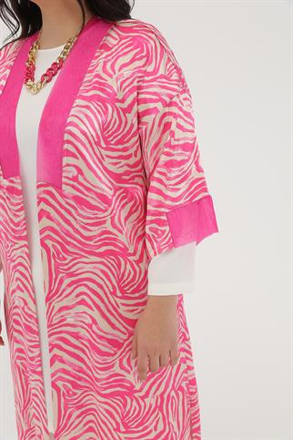 Müsemma Büyük Beden Dokuma Kumaş İç Tunik Uzun Kollu 2 li Necva Takım 23YTKM-MUS0017