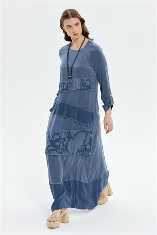 Müsemma Büyük Beden Duygu Elbise 25YELB-MUS0014