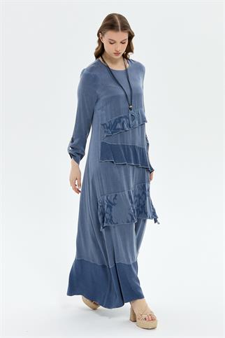 Müsemma Büyük Beden Duygu Elbise 25YELB-MUS0014