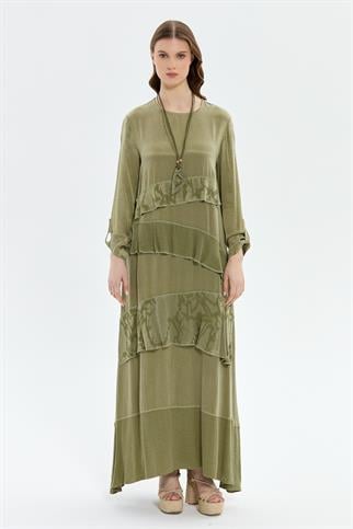 Müsemma Büyük Beden Duygu Elbise 25YELB-MUS0014