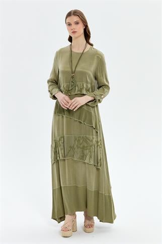 Müsemma Büyük Beden Duygu Elbise 25YELB-MUS0014