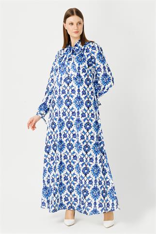 Müsemma Büyük Beden Efil Elbise 24YELB-MUS0003