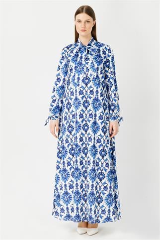 Müsemma Büyük Beden Efil Elbise 24YELB-MUS0003