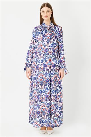 Müsemma Büyük Beden Efil Elbise 24YELB-MUS0003