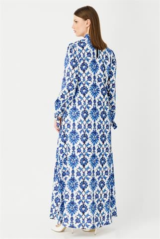 Müsemma Büyük Beden Efil Elbise 24YELB-MUS0003