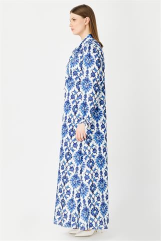 Müsemma Büyük Beden Efil Elbise 24YELB-MUS0003