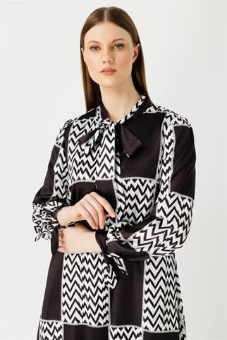 Müsemma Büyük Beden Efil Elbise 24YELB-MUS0003