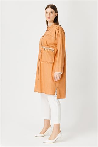 Müsemma Büyük Beden Ela Gömlek 24YGML-MUS0004