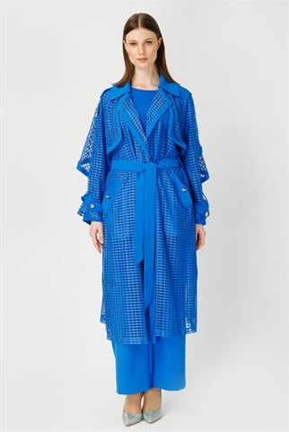 Müsemma Büyük Beden Eylül Trench 24YTRE-MUS0004