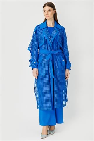 Müsemma Büyük Beden Eylül Trench 24YTRE-MUS0004