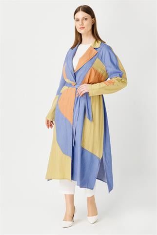 Müsemma Büyük Beden Gökyüzü Kap 24YKAP-MUS0011