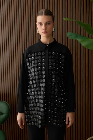 Müsemma Büyük Beden Hilay Gömlek 26KGML-MUS0004