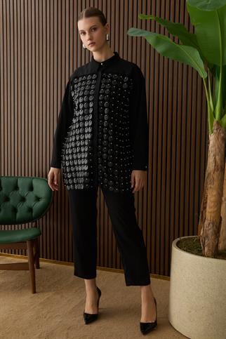 Müsemma Büyük Beden Hilay Gömlek 26KGML-MUS0004