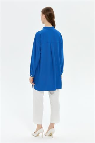 Müsemma Büyük Beden Hümeyra Gömlek 25YGML-MUS0010