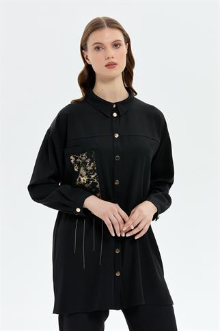 Müsemma Büyük Beden Hümeyra Gömlek 25YGML-MUS0010