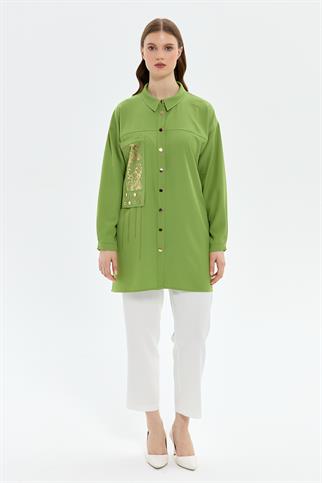 Müsemma Büyük Beden Hümeyra Gömlek 25YGML-MUS0010