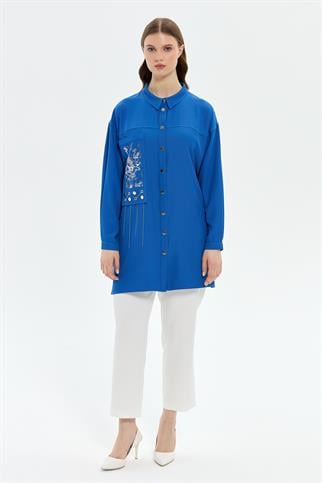 Müsemma Büyük Beden Hümeyra Gömlek 25YGML-MUS0010