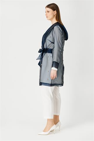 Müsemma Büyük Beden İnci Ceket 24YCKT-MUS0001