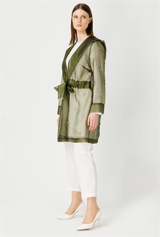 Müsemma Büyük Beden İnci Ceket 24YCKT-MUS0001