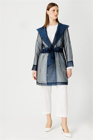 Müsemma Büyük Beden İnci Ceket 24YCKT-MUS0001